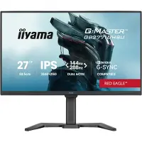 Iiyama G-Master GB2771UHSU-B1 Red Eagle - 27 inch - 4K - IPS - 144 Hz - Verstelbaar - HDR 400 - G-Sync Compatible