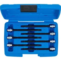 Bgs Bit-Einsatz-Sortiment | Antrieb Innenvierkant 6,3 mm (1/4") | T-Profil (für Torx) mit Kugelkopf T...