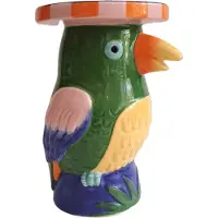 Kitsch Kitchen kandelaar Loteria El Cotorro (vogel)