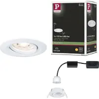 Paulmann 94292 EBL Nova mini Coin LED-inbouwlamp LED-module LED vast ingebouwd 4 W Wit