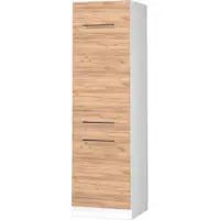 Vicco Fame-Line Koelkast ombouwkast – 60 cm Krachtige eik goud