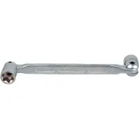 Ks Tools 517.0334 5170334 Dubbele scharniersleutel Uitvoering Buiten-T-profiel 255 mm 1 stuk(s)