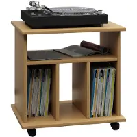 VCM Tabina Hifi-meubels 4 planken beuken decor.