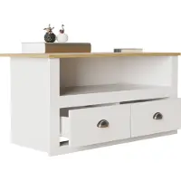 VCM Houten TV lowboard Meubel TV meubel Tafel Console TV tafel Balusa