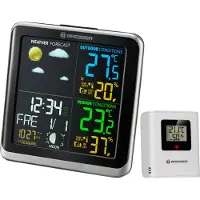 Bresser Weerstation ClimaTemp, model TB, 14,4 cm, zwart, 3-delig