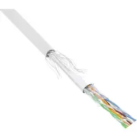 InLine 72099W, 100 meter, Cat5e, SF/UTP (S-FTP), wit