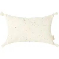 Nobodinoz Stories Kussen Met Franjes 35x20cm | Natural Milky Way