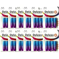 Deleex - penlite batterijen - AA R6P 1.5V - 48 stuks