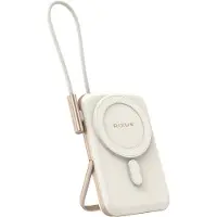 Rixus RXPB29 Magnetic Powerbank 10000mAh With USB-C Cable Build-in Rose Gold