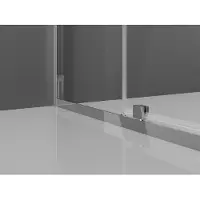 Mexen Exo draaideur douchecabine 90 x 70 , transparant, chroom - 819-090-070-01-00