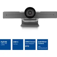 ACT USB conference camera / webcam met microfoon en standaard/klem - Full HD / zwart - 3 meter