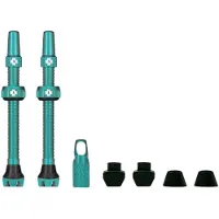 Muc Off - Tubeless Valve Kit V2 Universal For MTB & Road - Fietsventiel 60 mm, turquoise