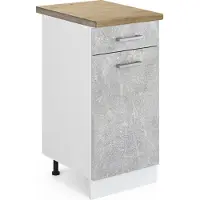 Vicco R-Line Keukenonderkast – 40 cm, WB Eik Beton