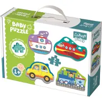 Trefl Baby Classic Puzzel - Transport Voertuigen Puzzel