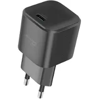 Swissten GaN Oplader 35W - USB-C - PD 3.0 - Zwart - Snellader - Reis Adapter - Universeel