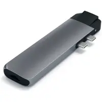Satechi Type C Pro Hub ethernet & 4K hdmi Grijs