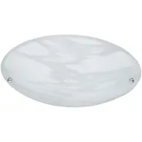 TRIO Plafondlamp Lana 25cm gevlamd wit