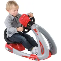 Smoby - Pilot V8 Driving Simulator - Red and Black - 370206