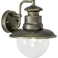 Brilliant Wandlamp buiten ARTU, zwart, metaal, Modern, Wandlamp buiten