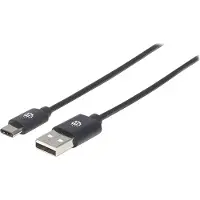 Manhattan Câble de raccordement goobay usb 3.0 [1x connecteur usb 3.0 a mâle - 1x usb 3.1 c mâle] 1 m 353298