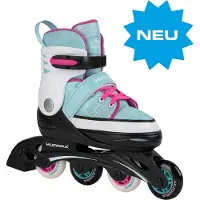 Hudora Inline skates, basismodel, maat 30-33 (mintgroen/zwart)