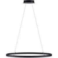 Paul Neuhaus Antraciete hanglamp Titus Ø 80cm