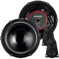 Emphaser EM-VWF3 - Autospeaker - Pasklare speakers Volkswagen T5 - VW T5 - Custom fit luidsprekers - 20 cm - 3 weg composet - 100 Watt RMS