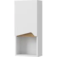Vicco Marelle Badkamerkast – 30 x 67 cm met deur en open vak Wit