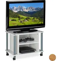 Relaxdays TV-meubilair, TV-tafel (60 x 40 x 45 cm)