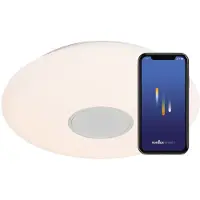 Nordlux 2110886101 Djay 40 Smart LED-plafondlamp LED LED 21 W Wit