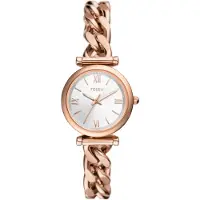 Fossil ES5330 - Polshorloge - 28 mm - Roségoudkleurig