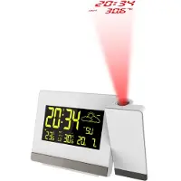 Technoline WT 549 - Projectiewekker - DCF-77 - Binnen- en buitentemperatuur