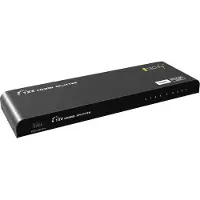 Techly IDATA HDMI2-4K8HDR HDMI 2.0 4K@60Hz 1x8 Actieve Splitter HDR EDID