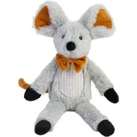 Happy horse Knuffel Muis Misty, 30 cm - grijs - zachte pluche muis