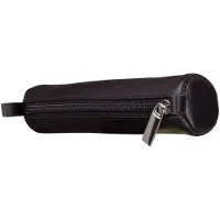 Alassio pennenetui - nappa leer - zwart - JU-43041