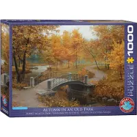 Eurographics Autumn in an Old Park Puzzel (1000 stukjes)