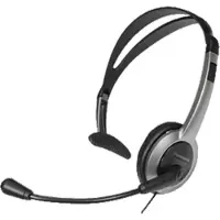 Panasonic RP-TCA430E-S, mono, hoofdband, grijs, bekabeld, 2,5 mm (2/32"), 1,2 m