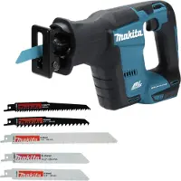 Makita DJR 188 Z Accu Reciprozaag 18 V Brushless + Reciprozaag Zaagset ( P-83967 ) - zonder accu, zonder oplader