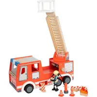 Small Foot bedrijf - Rode brandweerwagen - LEGLER