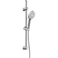 Schutte Doucherail set | Chroom | Om te lijmen – 64841