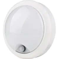Philips LED Bulkhead met sensor | ProjectLine | Rond | 4000K | 1400 lumen | IP54 | 15W