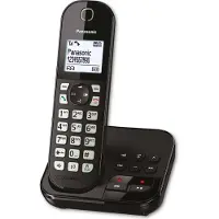 Panasonic Draadloze telefoon - - KX-TGC460GB - Zwart - DECT - Ingebouwde antwoordapparaat