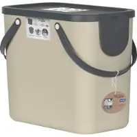 Rotho Albula Cappuccino Afvalsorteerbak 25l
