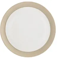 Scandi Living Fossil bord Ø26 cm Wit