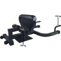 Tunturi WT20 Sissy Squat Station - Alternatief voor squat rack - Squat Apparaat