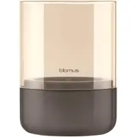 Blomus Calma waxinelichthouder Ø10 cm Burned Metal-metallic finish