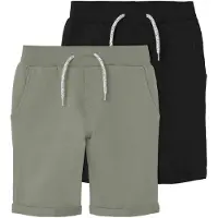 Name it Broek 'NKMVermo' groen / zwart