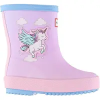 Hunter Regenlaarzen Unisex Roze Rubber | Maat 23