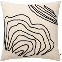 Ferm Living Jot Kussen 50x50 Cm - Decoratieve kussens & hoezen Dons Beige - 1104271026