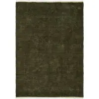 Ferm Living Firth jute vloerkleed Dark olive, 170x240 cm